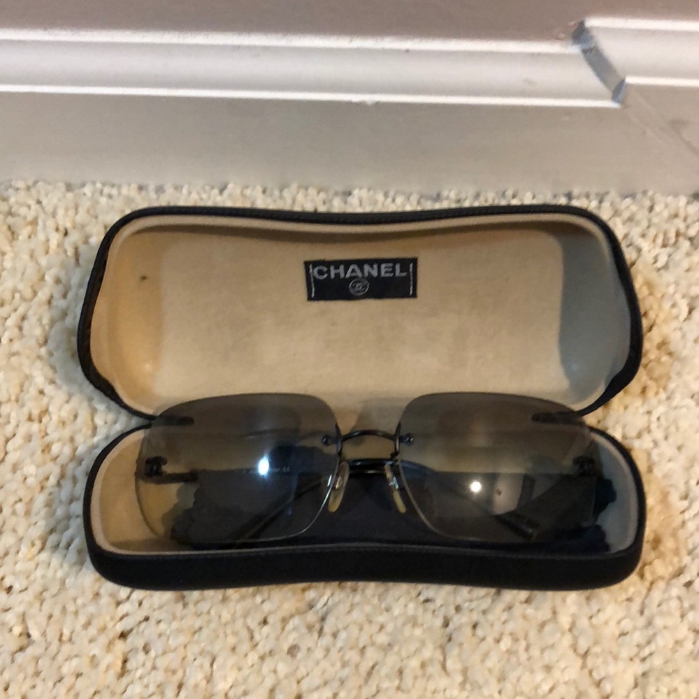 Chanel tinted sunglasses